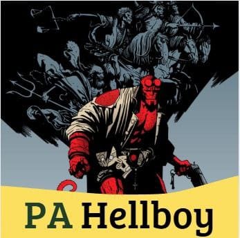 Arte do episódio Hellboy.